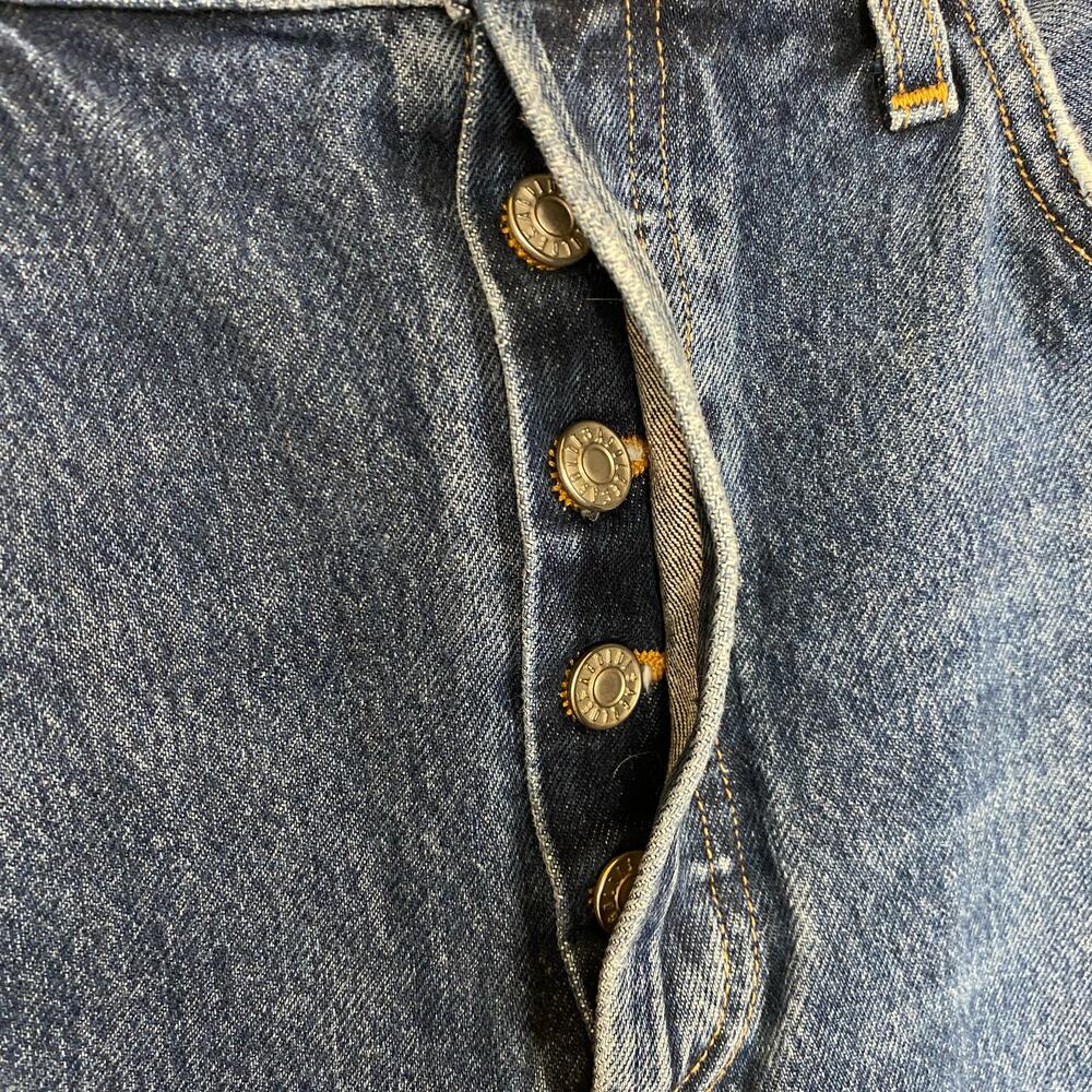 Agolde Jeans Womens 29 Riley Crop Straight Leg Button Fly High Rise - Picture 5 of 8